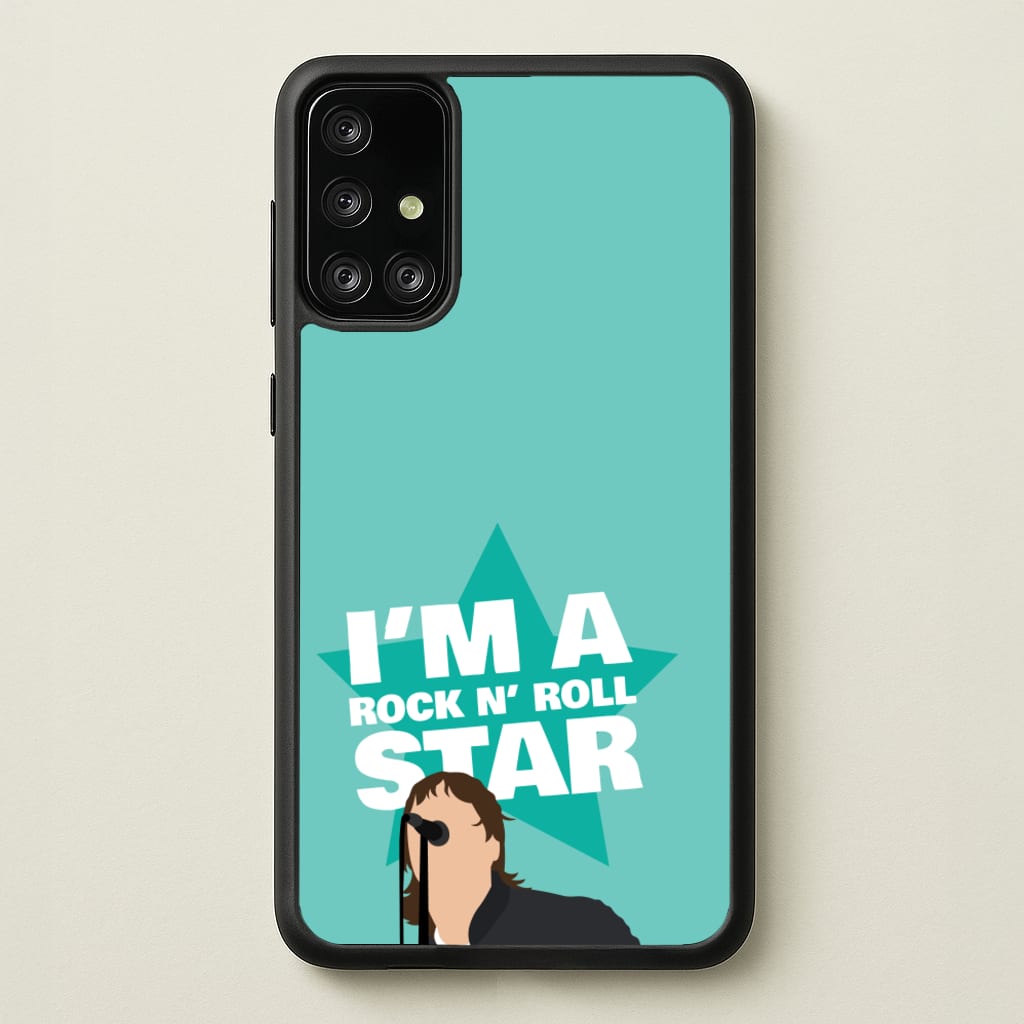 I'm A Rock And Roll Star  - Oasis Phone Case for Galaxy A71