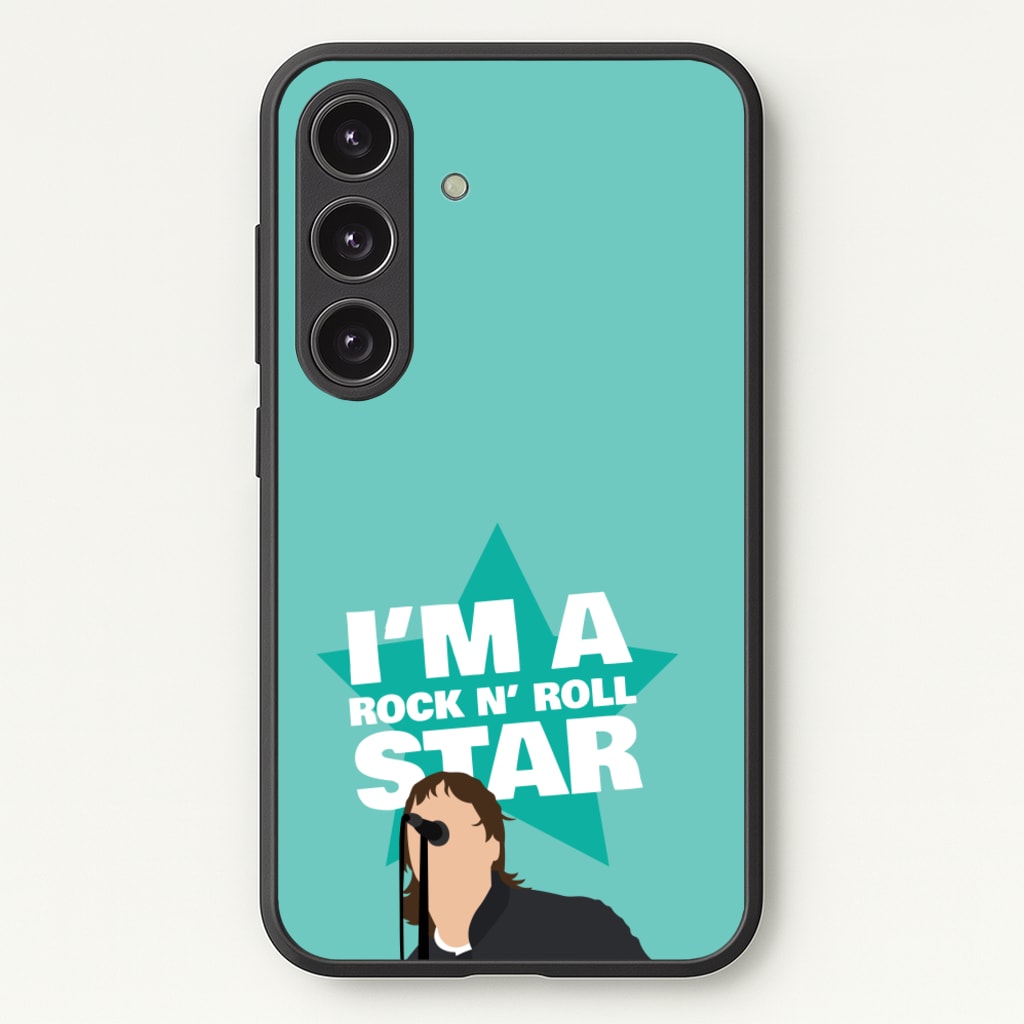 I'm A Rock And Roll Star  - Oasis Phone Case for Galaxy S24 Plus