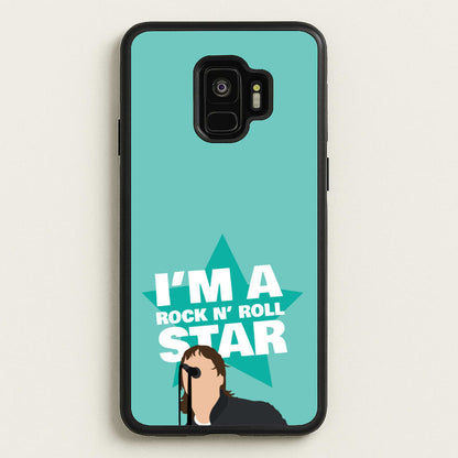 I'm A Rock And Roll Star  - Oasis Phone Case for Galaxy S9