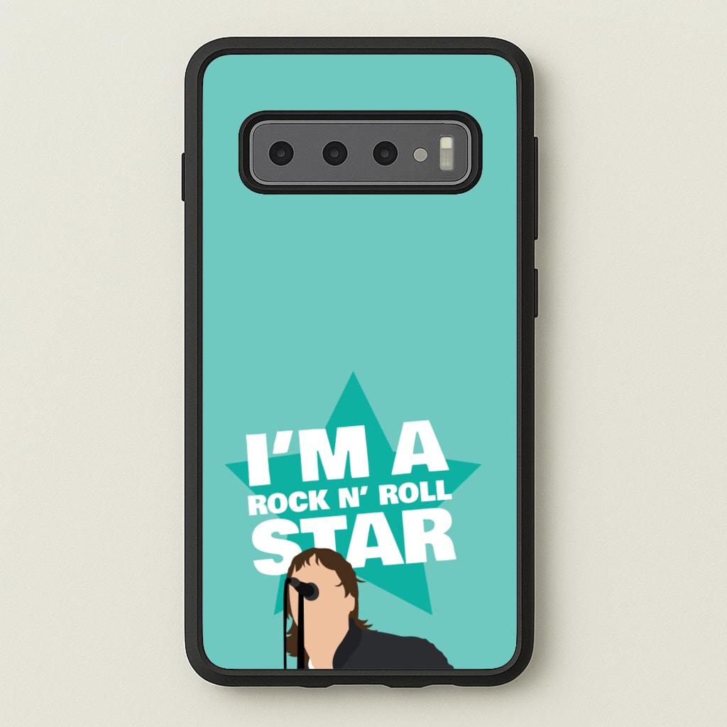 I'm A Rock And Roll Star  - Oasis Phone Case for Galaxy S10