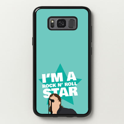 I'm A Rock And Roll Star  - Oasis Phone Case for Galaxy S8 Plus