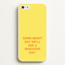 A Brighter Day  - Oasis Phone Case for iPhone 5 / 5s / SE 2016