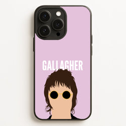 Rock Band Member Purple  - Oasis Phone Case for iPhone 16 Pro Max