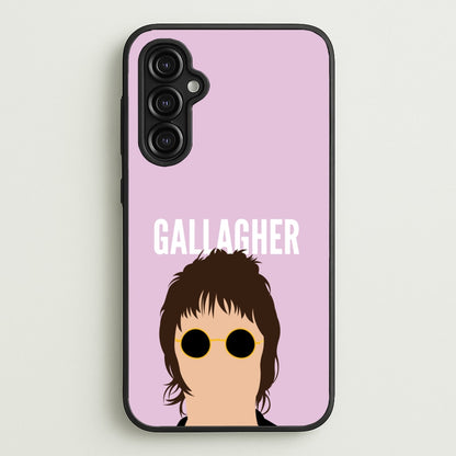Rock Band Member Purple  - Oasis Phone Case for Galaxy A14