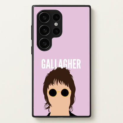 Rock Band Member Purple  - Oasis Phone Case for Galaxy S24 Ultra
