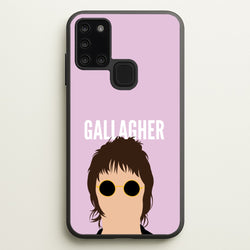 Rock Band Member Purple  - Oasis Phone Case for Galaxy A21s