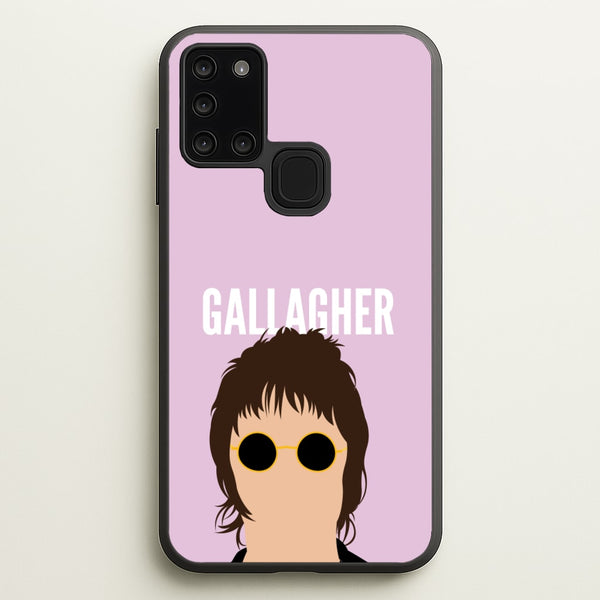 Rock Band Member Purple  - Oasis Phone Case for Galaxy A21s