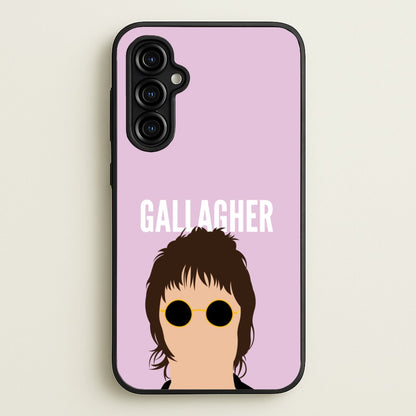 Rock Band Member Purple  - Oasis Phone Case for Galaxy A54