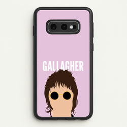 Rock Band Member Purple  - Oasis Phone Case for Galaxy S10e