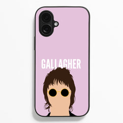 Rock Band Member Purple  - Oasis Phone Case for iPhone 16 Plus