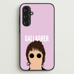 Rock Band Member Purple  - Oasis Phone Case for Galaxy S23FE