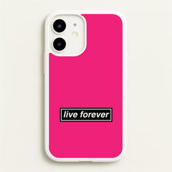 Live Forever  - Oasis Phone Case for iPhone 12 / 12 Pro