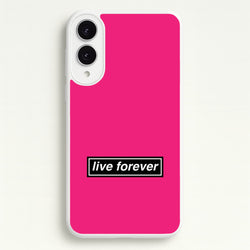 Live Forever  - Oasis Phone Case for Galaxy S25 Edge