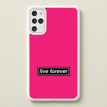 Live Forever  - Oasis Phone Case for Galaxy S20 Plus