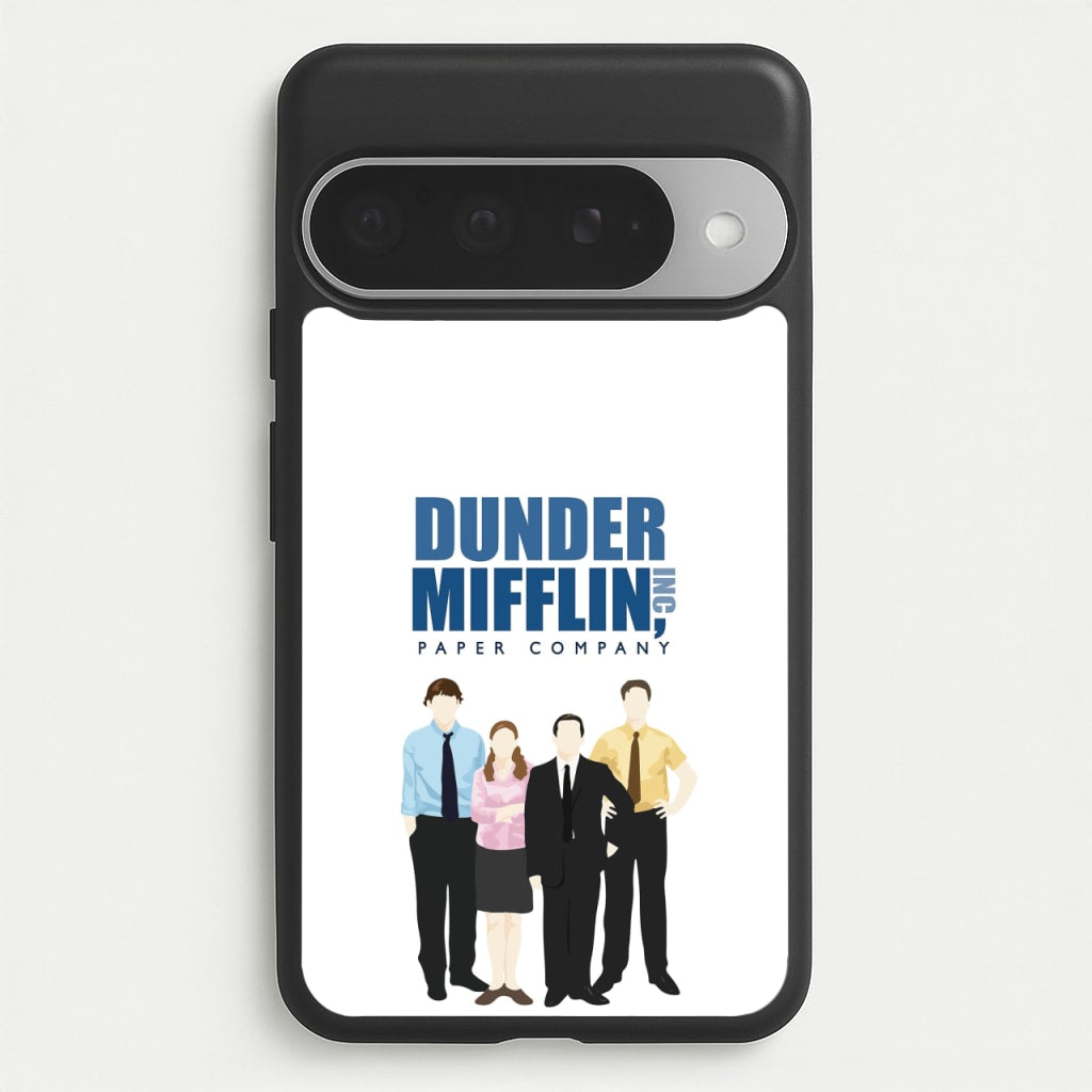 Office Cartoon - Dunder Mifflin Phone Case for Google Pixel 10 Pro XL