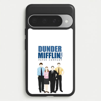 Office Cartoon - Dunder Mifflin Phone Case for Google Pixel 10 Pro XL
