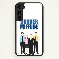 Office Cartoon - Dunder Mifflin  - The Office Phone Case for Galaxy S23