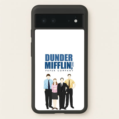 Office Cartoon - Dunder Mifflin  - The Office Phone Case for Google Pixel 6