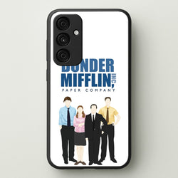 Office Cartoon - Dunder Mifflin  - The Office Phone Case for Galaxy A55