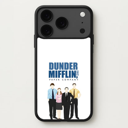 Office Cartoon - Dunder Mifflin Phone Case for iPhone 17 Pro Max