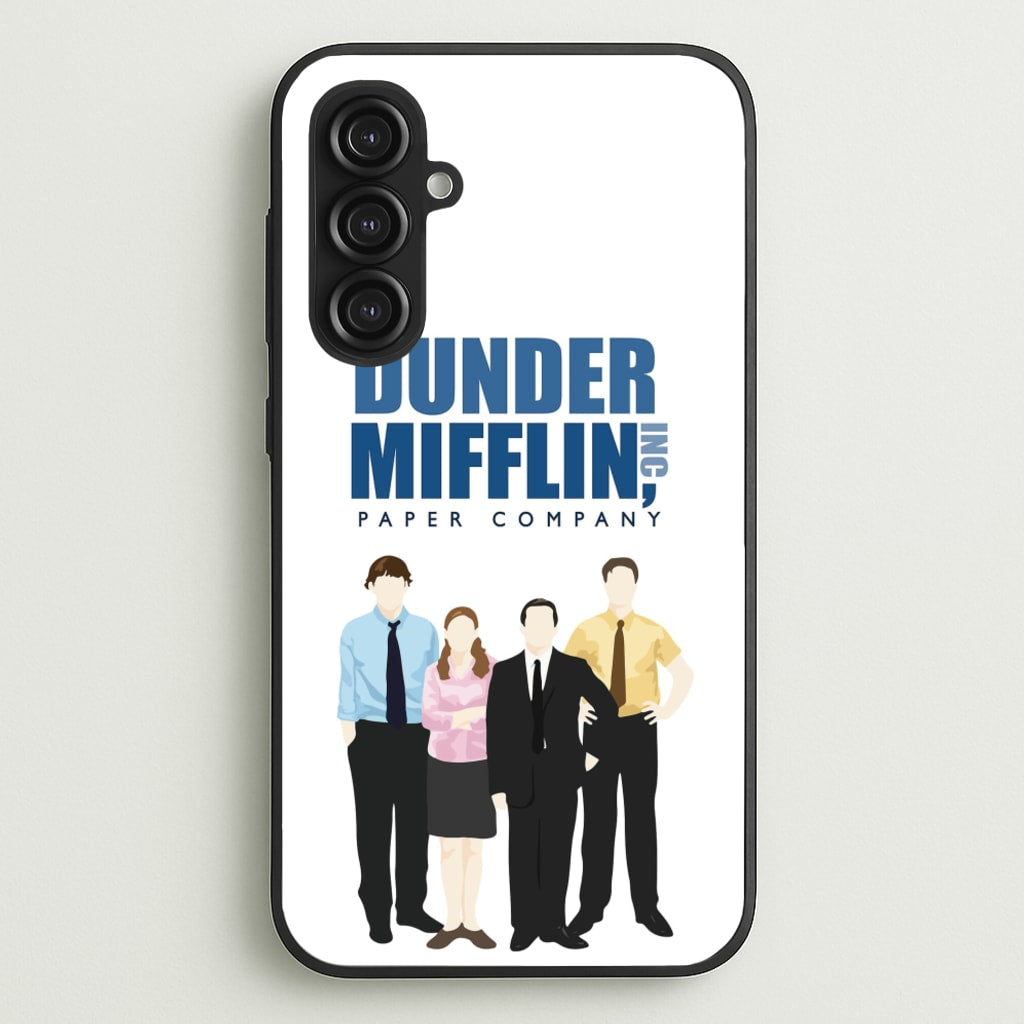 Office Cartoon - Dunder Mifflin  - The Office Phone Case for Galaxy S23FE