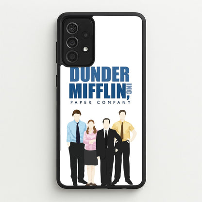 Office Cartoon - Dunder Mifflin  - The Office Phone Case for Galaxy A52 / A52s