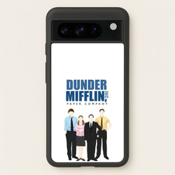 Office Cartoon - Dunder Mifflin  - The Office Phone Case for Google Pixel 8 Pro