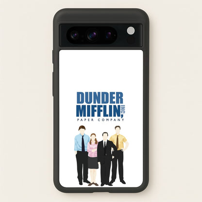 Office Cartoon - Dunder Mifflin  - The Office Phone Case for Google Pixel 8 Pro