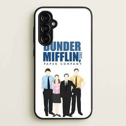 Office Cartoon - Dunder Mifflin  - The Office Phone Case for Galaxy A54