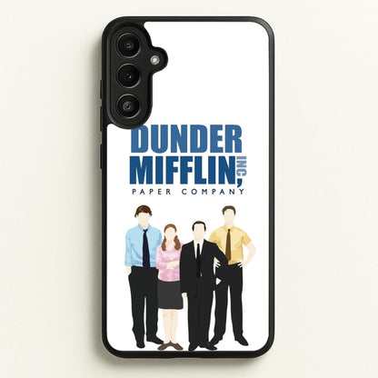 Office Cartoon - Dunder Mifflin  - The Office Phone Case for Galaxy A36