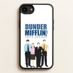 Office Cartoon - Dunder Mifflin  - The Office Phone Case for iPhone 6 / 7 / 8 / SE