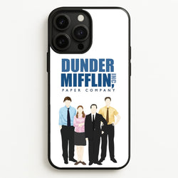 Office Cartoon - Dunder Mifflin  - The Office Phone Case for iPhone 13 Pro Max