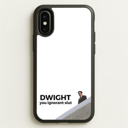 Dwight, You Ignorant Slut  - The Office Phone Case for iPhone X / XS