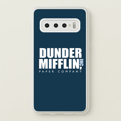 Dunder Logo  - The Office Phone Case for Galaxy S10 Plus