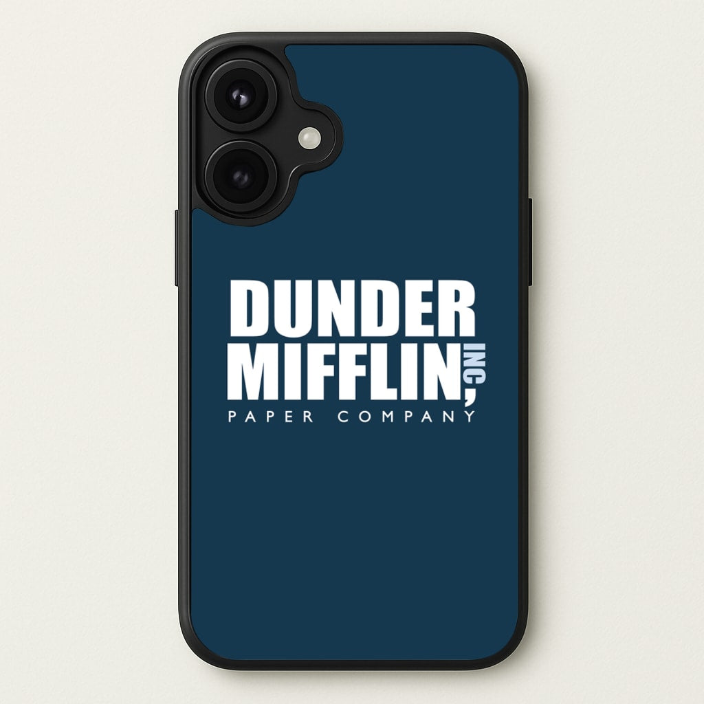Dunder Logo Phone Case for iPhone 17