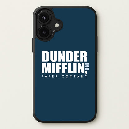 Dunder Logo Phone Case for iPhone 17