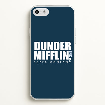 Dunder Logo  - The Office Phone Case for iPhone 5 / 5s / SE 2016