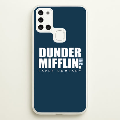 Dunder Logo  - The Office Phone Case for Galaxy A21s