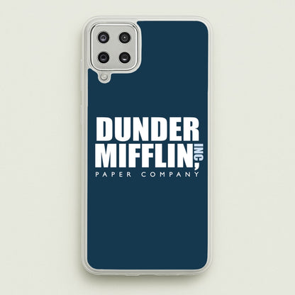 Dunder Logo  - The Office Phone Case for Galaxy A12