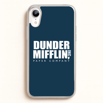 Dunder Logo  - The Office Phone Case for iPhone XR