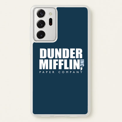 Dunder Logo  - The Office Phone Case for Galaxy Note 20 Ultra