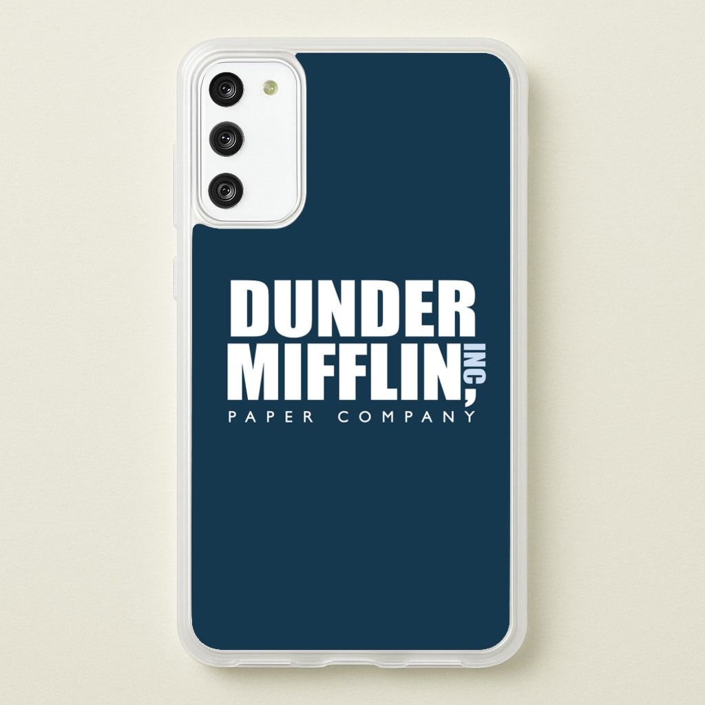 Dunder Logo  - The Office Phone Case for Galaxy A41
