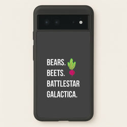 Bears. Beets. Battlestar Galactica Illustration  - The Office Phone Case for Google Pixel 6