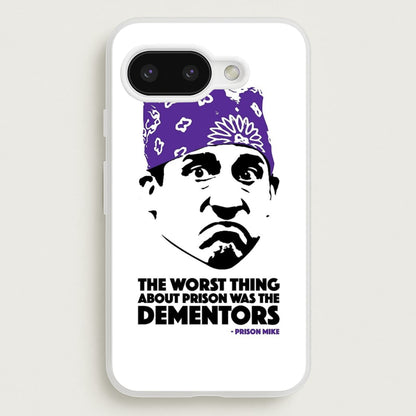 Prison Mike vs The Dementors  - The Office Phone Case for Google Pixel 9a