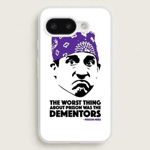Prison Mike vs The Dementors  - The Office Phone Case for Google Pixel 9a