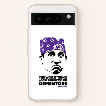 Prison Mike vs The Dementors  - The Office Phone Case for Google Pixel 8 Pro