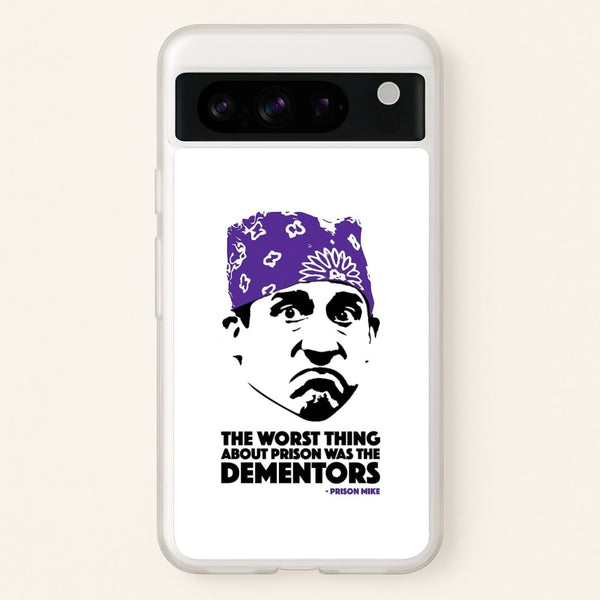 Prison Mike vs The Dementors  - The Office Phone Case for Google Pixel 8 Pro