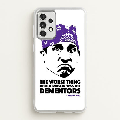 Prison Mike vs The Dementors  - The Office Phone Case for Galaxy A52 / A52s