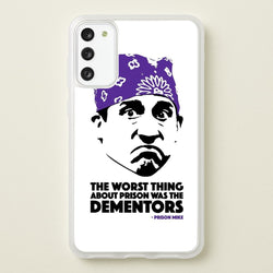 Prison Mike vs The Dementors  - The Office Phone Case for Galaxy A41