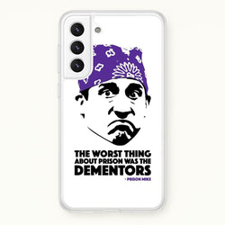 Prison Mike vs The Dementors  - The Office Phone Case for Galaxy S21